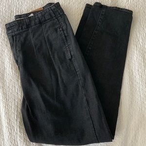Black Levi’s High Wasted Taper Jeans